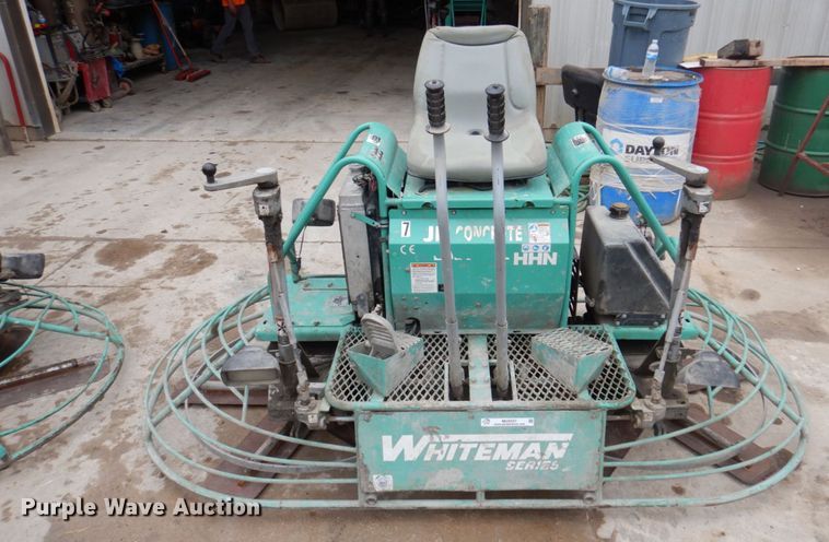 image for item MU9597 2007 Whiteman HHN34TVDTCSL5  power trowel