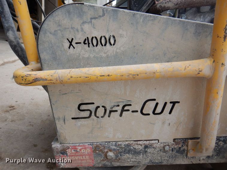 image for item MU9598 Soff-Cut X-4000 Prowler  concrete saw