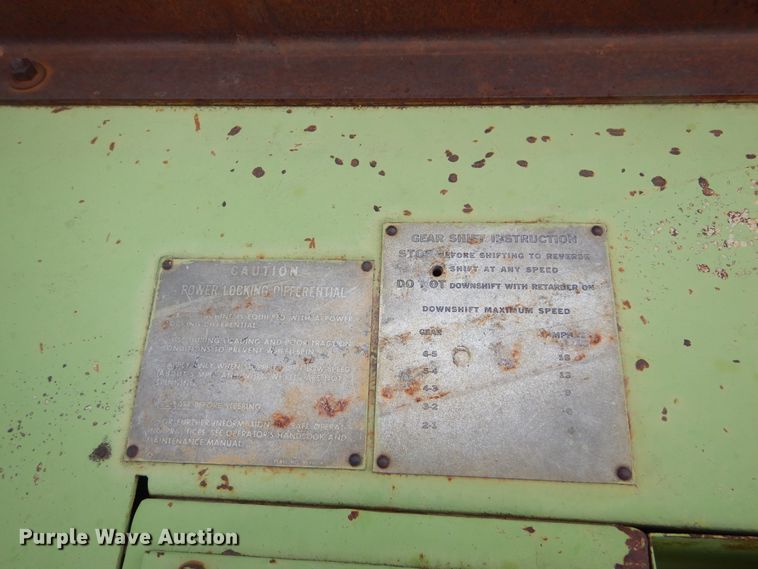 image for item MX9898 Terex S24  conventional scraper