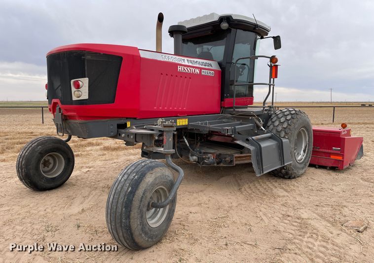 image for item DJ5133 2014 Massey Ferguson WR9760  windrower