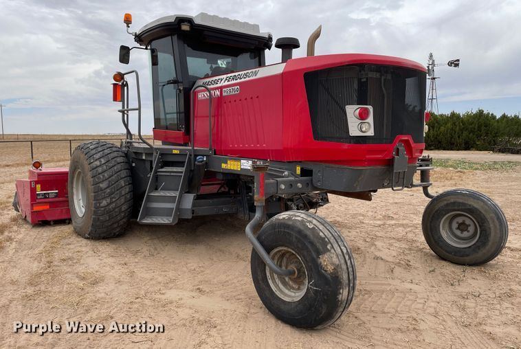 image for item DJ5133 2014 Massey Ferguson WR9760  windrower