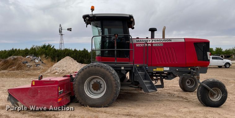 image for item DJ5133 2014 Massey Ferguson WR9760  windrower