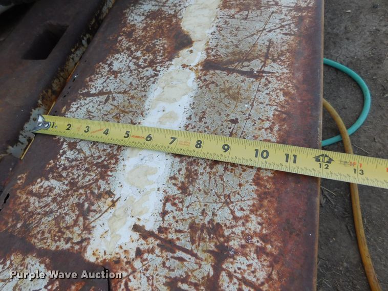 image for item DJ7649 1979 Trail-Eze 5542-1320  drop deck equipment trailer