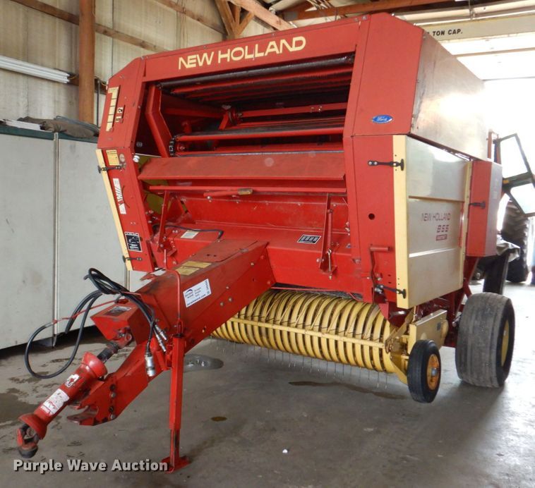 image for item DK0489 New Holland 855  round baler