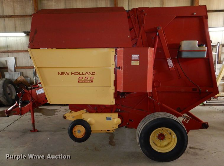 image for item DK0489 New Holland 855  round baler