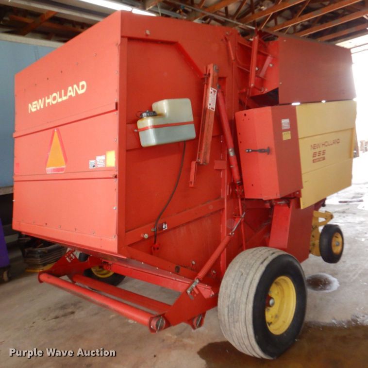 image for item DK0489 New Holland 855  round baler