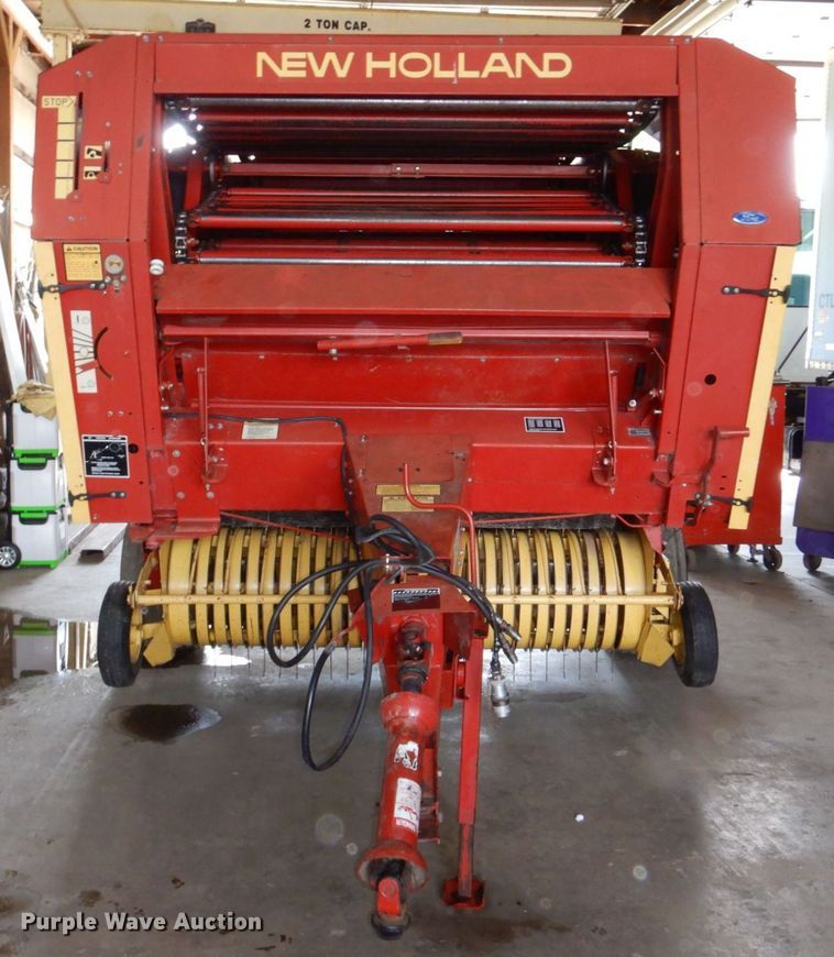 image for item DK0489 New Holland 855  round baler