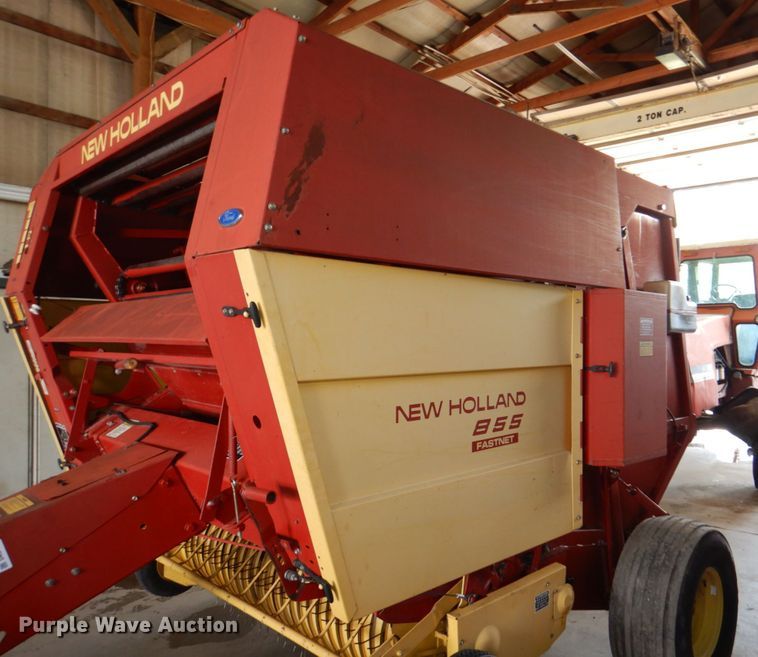 image for item DK0489 New Holland 855  round baler