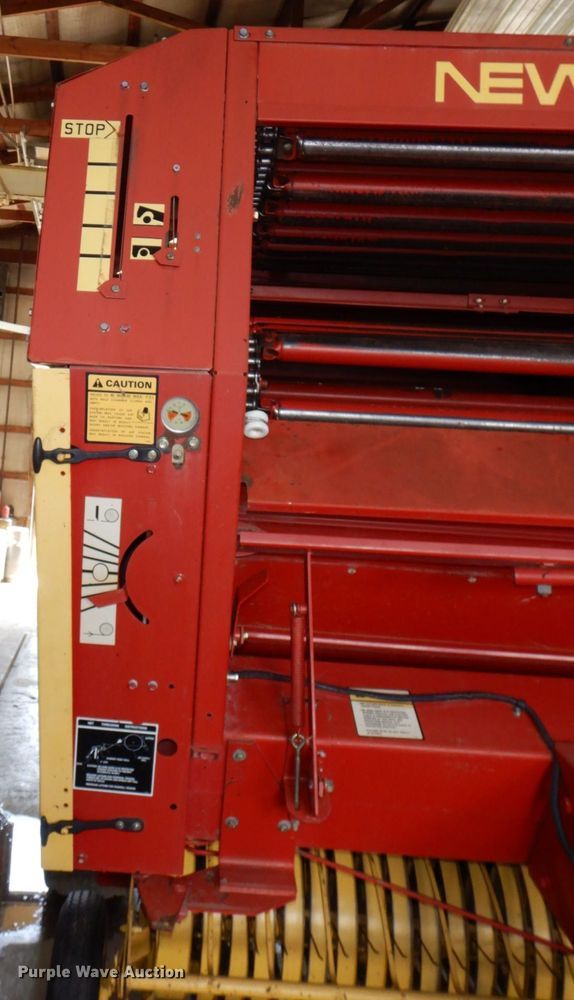 image for item DK0489 New Holland 855  round baler