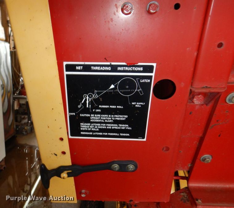 image for item DK0489 New Holland 855  round baler