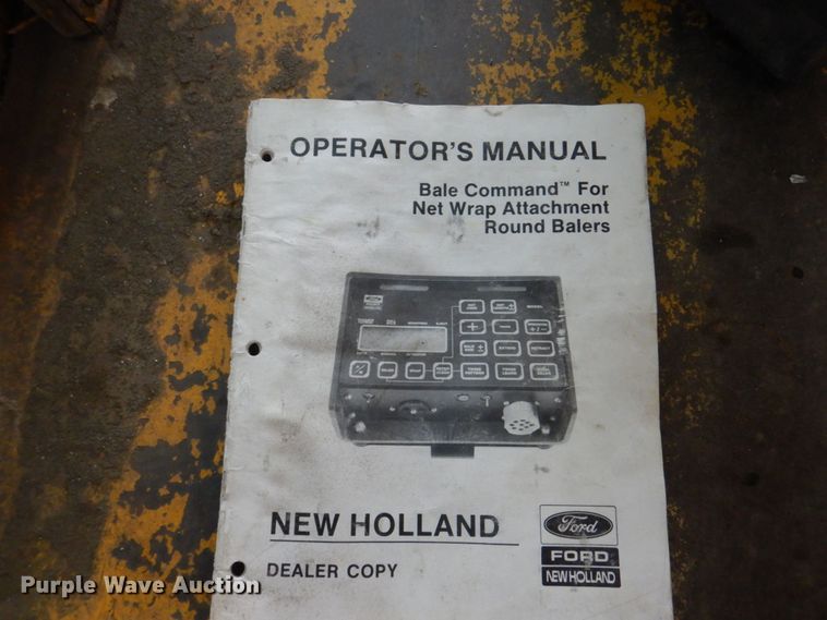 image for item DK0489 New Holland 855  round baler