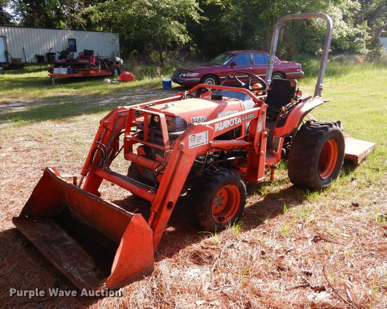 image for item DK8280 Kubota B2410 MFWD tractor