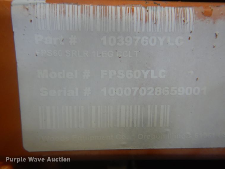 image for item DN0369 Woods FPS60YLC  seeder