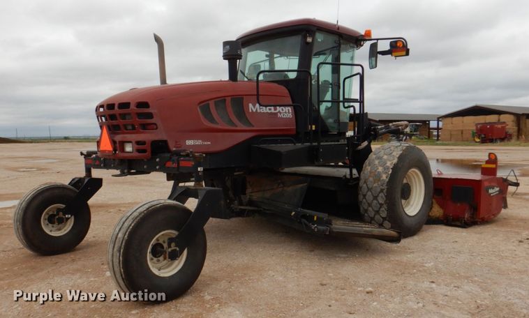 image for item DP4048 2016 MacDon M205  windrower