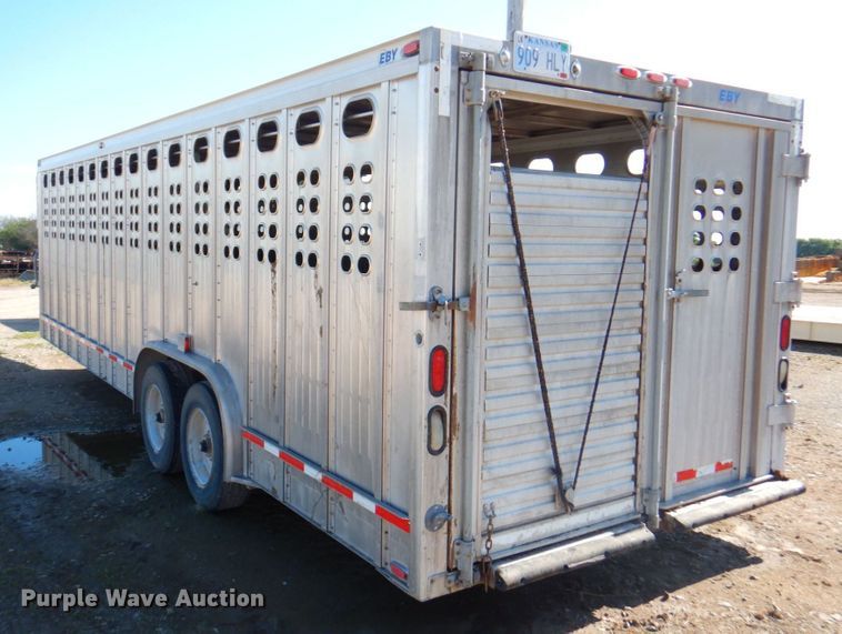 image for item DP4239 2013 Eby Ruff Neck  livestock trailer