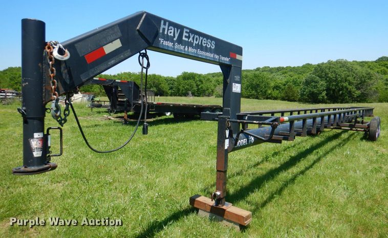 image for item DP4241 Hay Express  hay bale trailer