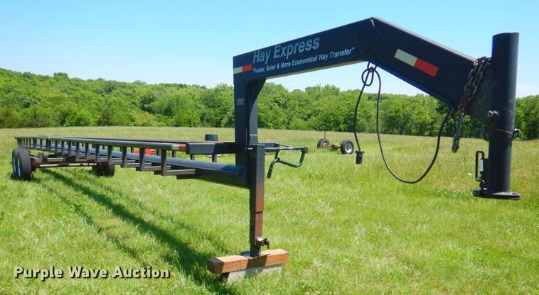 image for item DP4241 Hay Express  hay bale trailer