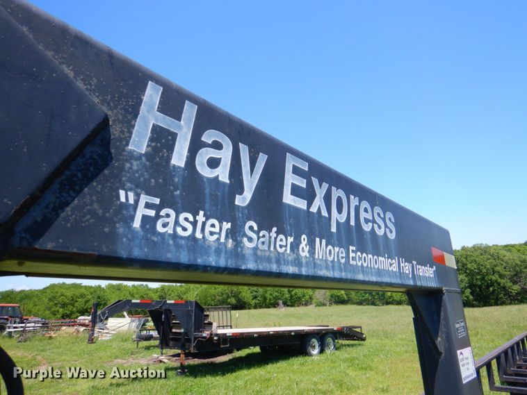 image for item DP4241 Hay Express  hay bale trailer