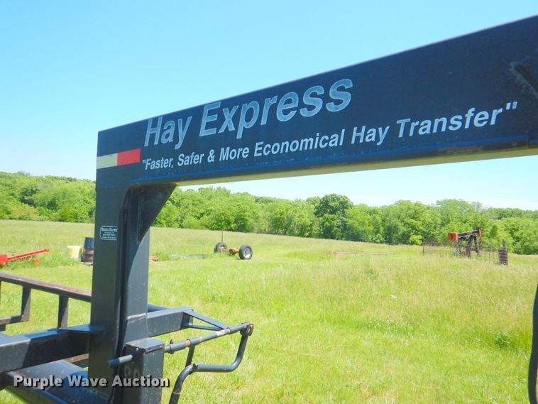 image for item DP4241 Hay Express  hay bale trailer