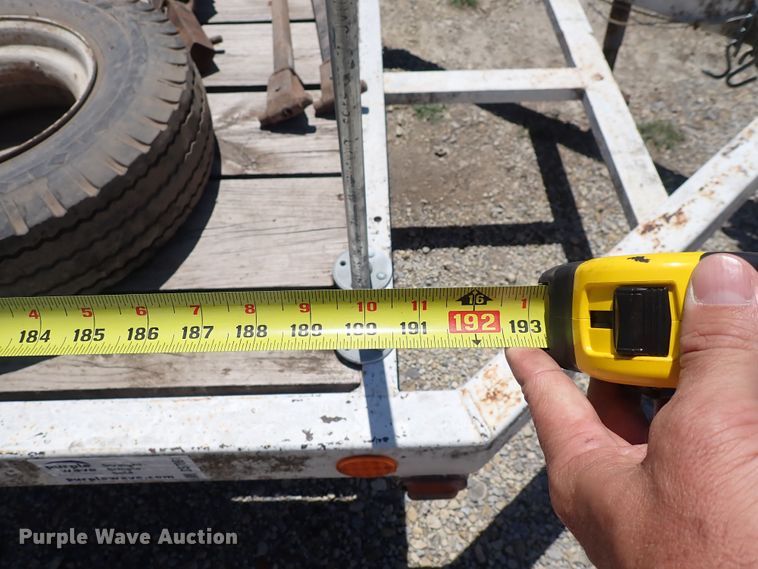 image for item DS7091 1983 Diamond C CHT  utility trailer