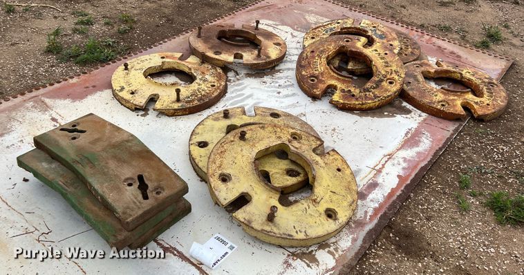 image for item DS8287 (12) tractor weights
