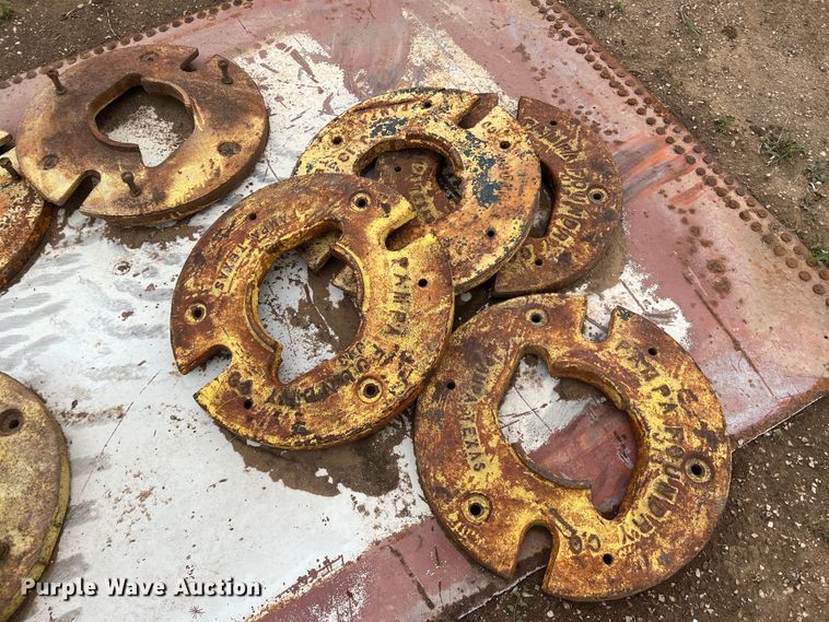 image for item DS8287 (12) tractor weights