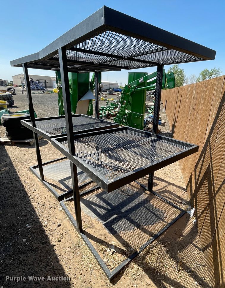 image for item JX9855 (2) steel shelves