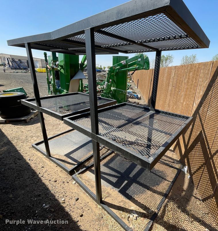 image for item JX9855 (2) steel shelves