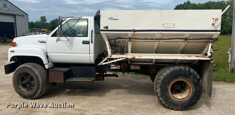 image for item KC9918 1993 GMC TopKick  applicator truck