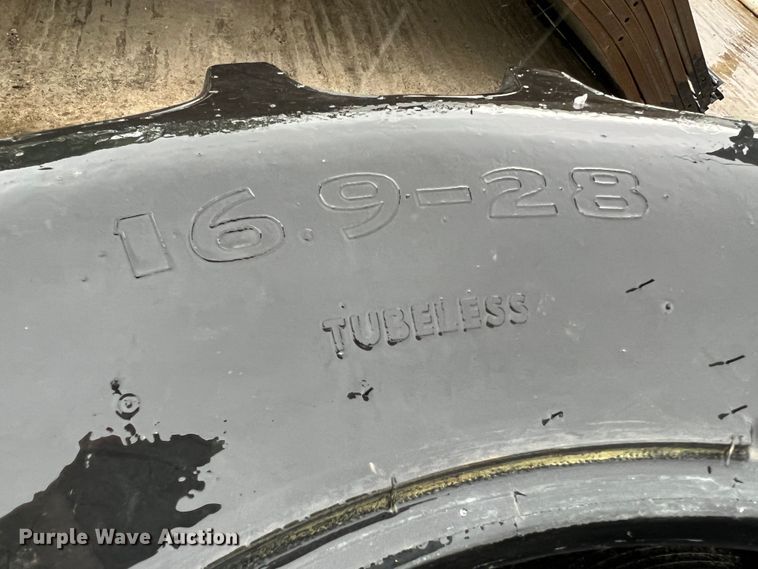 image for item KC9996 (2) Goodyear Duratorque DT221 16.9-28 tires