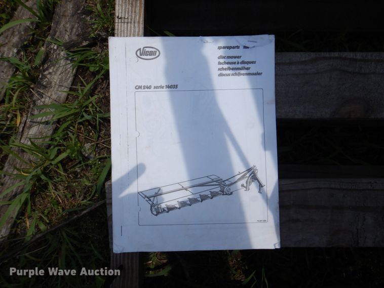 image for item KD9908 Fella Werke SM 240  disc mower