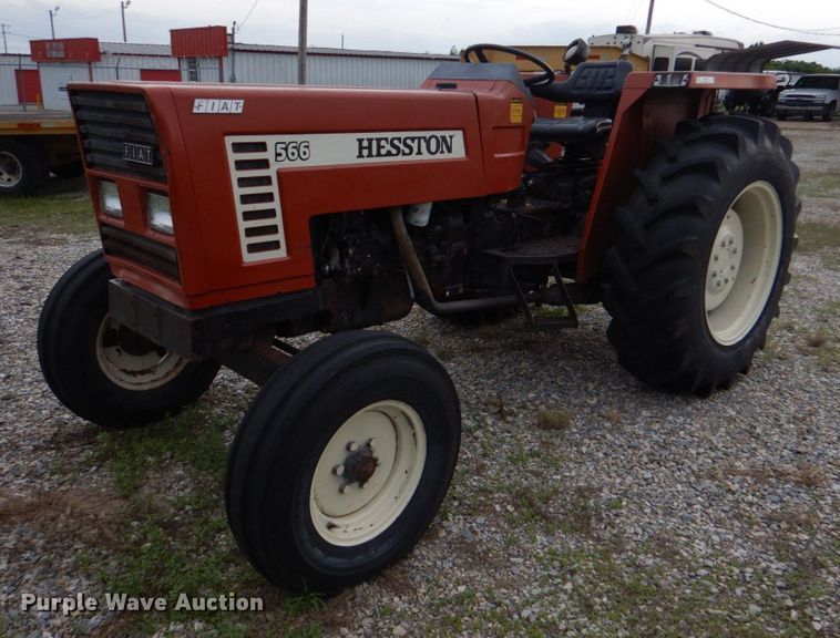 image for item KJ9902 Hesston 566  tractor