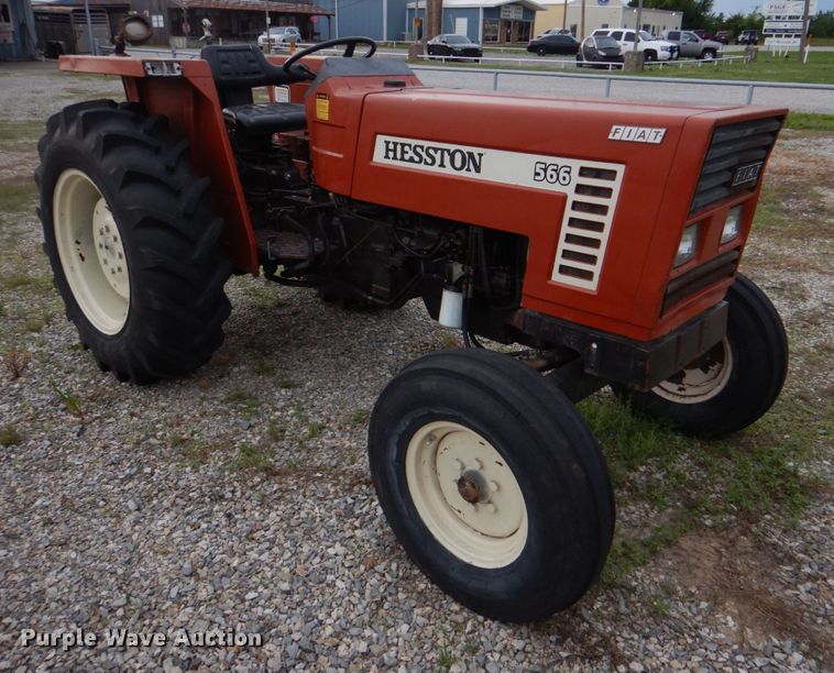 image for item KJ9902 Hesston 566  tractor