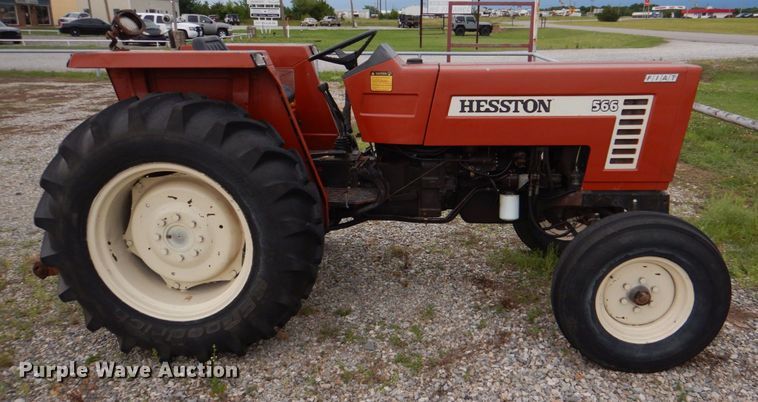 image for item KJ9902 Hesston 566  tractor
