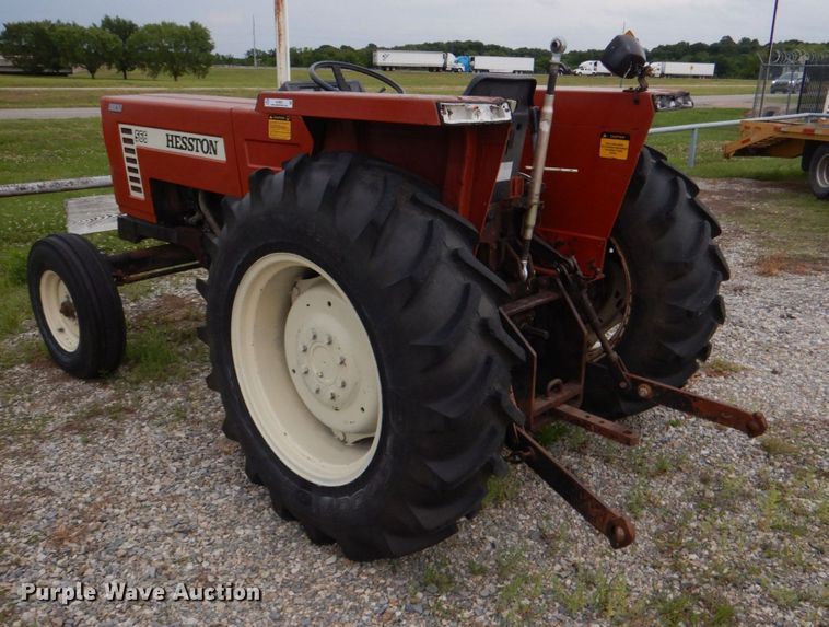 image for item KJ9902 Hesston 566  tractor