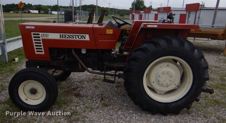image for item KJ9902 Hesston 566  tractor