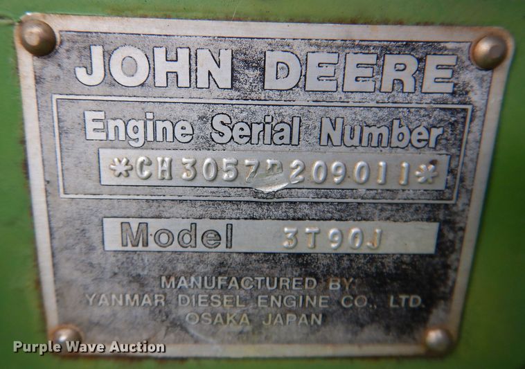 image for item KN9850 John Deere 950  MFWD tractor