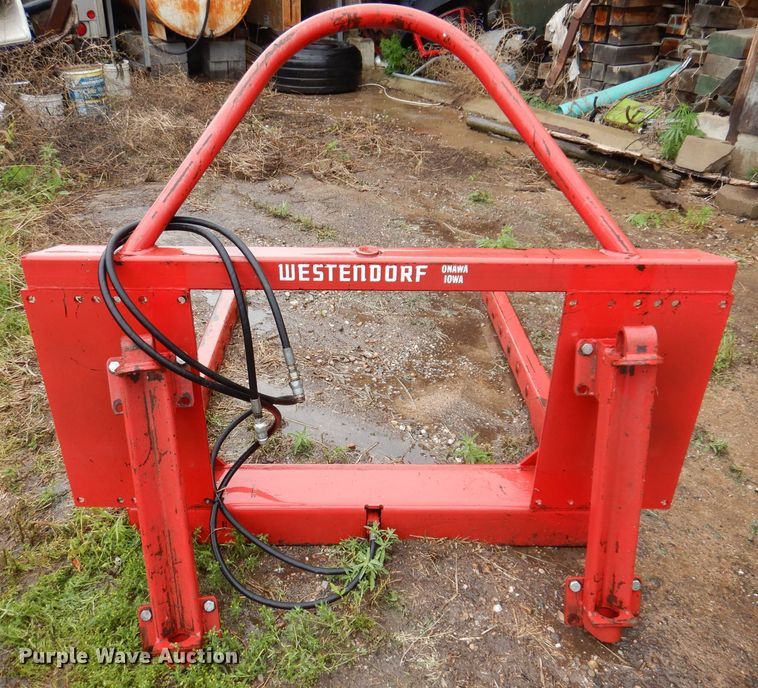 image for item KN9856 Westendorf Squeezer  hay bale mover