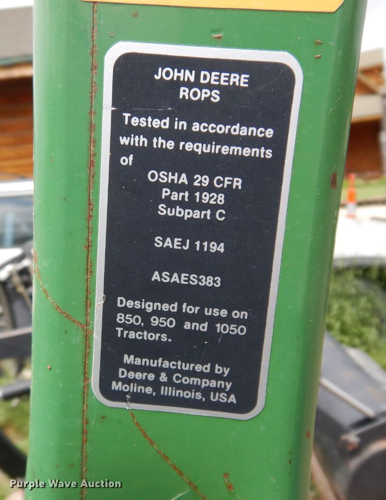 image for item KN9859 John Deere 950  MFWD tractor