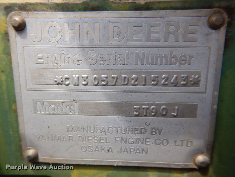 image for item KN9859 John Deere 950  MFWD tractor