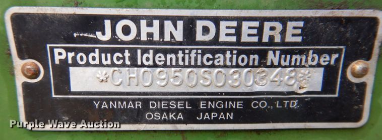 image for item KN9859 John Deere 950  MFWD tractor