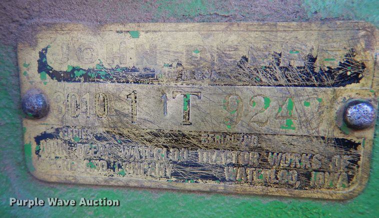 image for item LS9232 1961 John Deere 3010  tractor