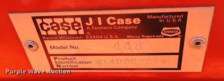 image for item LU9084 Case 448  lawn mower