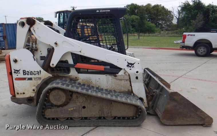 image for item DH7375 2012 Bobcat T650  tracked skid steer loader