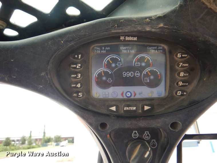 image for item DH7375 2012 Bobcat T650  tracked skid steer loader