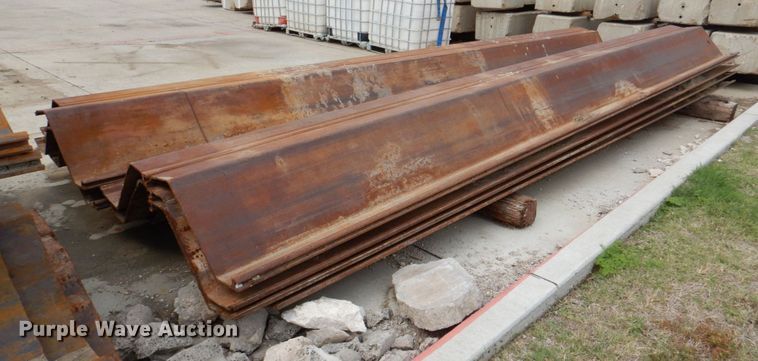 image for item DP4065 (7) sets of steel piling