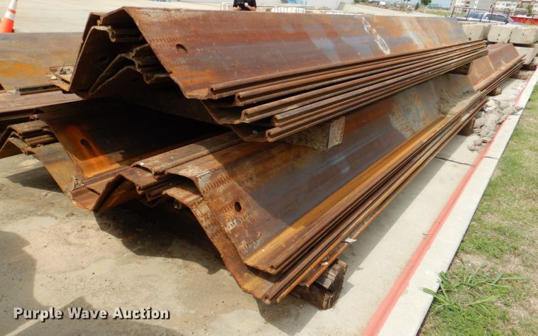 image for item DP4066 (16) sets of steel piling