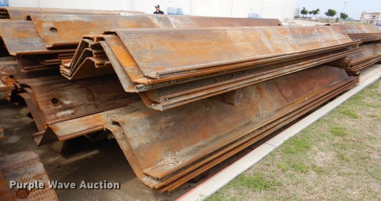 image for item DP4068 (20) sets of sheet piling