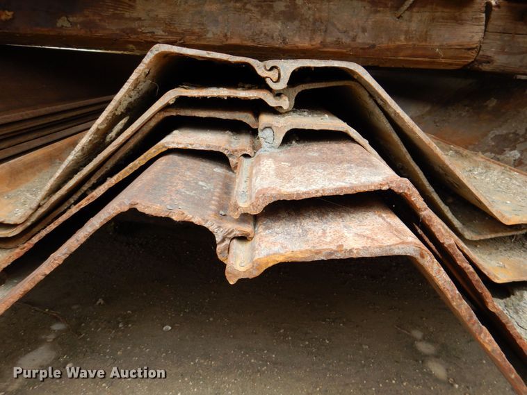 image for item DP4068 (20) sets of sheet piling