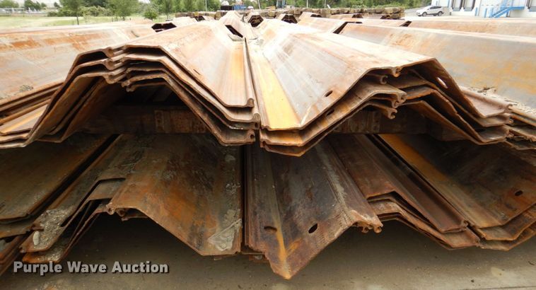 image for item DP4069 (20) sets of sheet piling